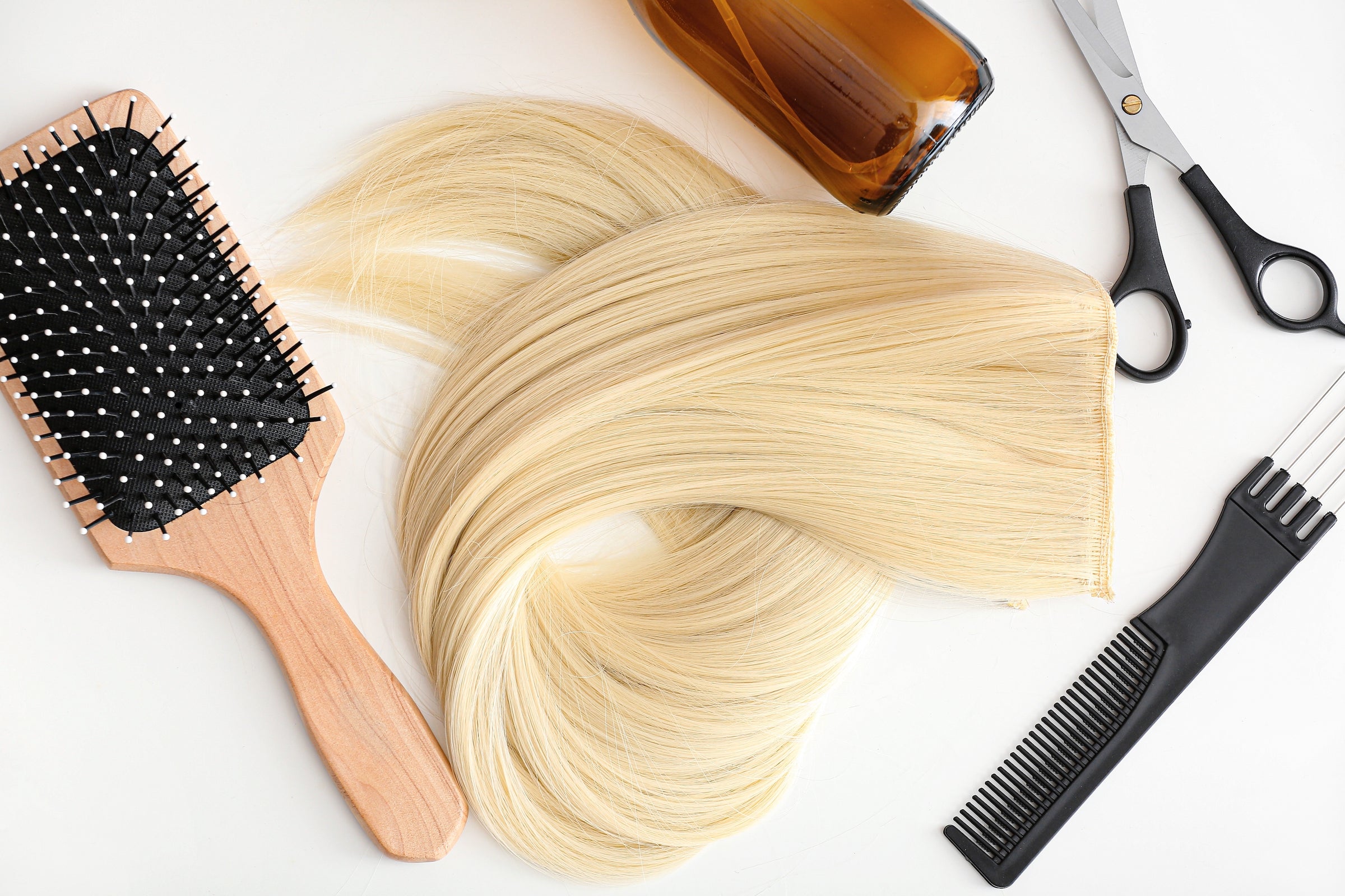 Hand-Tied Hair Extensions